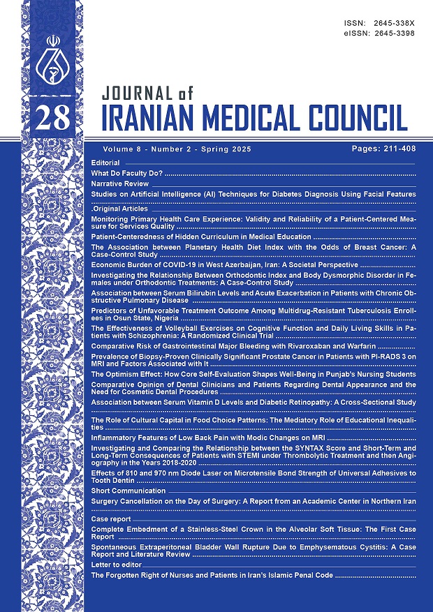 Journal of Iranian Medical Council